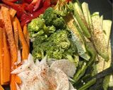 Foto del paso 4 de la receta: Verduras Salteadas con Filete de Pollo