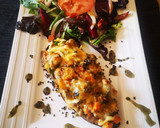 Foto del paso 1 de la receta: Berenjena rellena de verduras y quinoa
