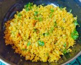 A picture of step 3 of Amiri idli.