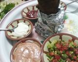 A picture of step 8 of Oven-Baked Chicken Shawarma Skewers.