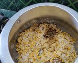 A picture of step 3 of Chana Dal Pulao.