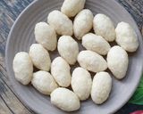 Hình bước làm 1 của món Cơm nắm dừa chiên