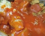 A picture of step 3 of Frozen chicken Tikka boti.