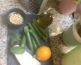 Une image de l'étape 2 de Pesto🥄 🪹de mini 🥒courgettes menthe 🪴parmesan 🧀.