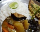 পেঁপে দিয়ে মাগুর মাছের ঝোল(pepe diye magur macher jhol recipe in Bengali) রেসিপি ধাপ - 4 ছবি