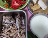Foto langkah ke 1 dari resep Empis Empis Tempe Santan Khas Temanggung.