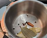 A picture of step 2 of Corn Pulao.