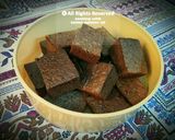 A picture of step 6 of Brownies bake in pateela.