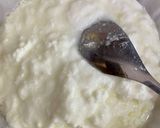 A picture of step 1 of Kesar elaichi shrikhand.