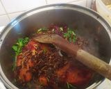 A picture of step 10 of Squid rings pillaw.
