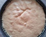 A picture of step 2 of Mango glaze cake.