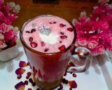 A picture of step 6 of Rose Pomegranate Lassi.