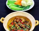 Hình bước làm 3 của món Kho Quẹt Chay