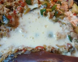 Foto del paso 5 de la receta: Tarta de zapallitos y pollo