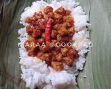 Foto langkah ke 4 dari resep Nasi Bakar Tempe Sambal Kencur.