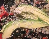 A picture of step 3 of Vegan Seaweed Quinoa bowl.
