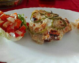 Foto del paso 4 de la receta: Merluza rellena de tortilla de gambas