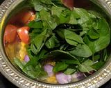 A picture of step 1 of Amaranth Curry.