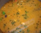 A picture of step 5 of Chicken pulao.
