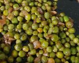 A picture of step 3 of Bihari Style Chura Matar.