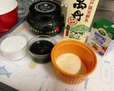 黑芝麻奶酪的食譜步驟2照片
