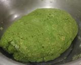 A picture of step 1 of Palak puri.
