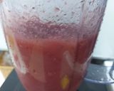 A picture of step 1 of Refreshing strawberry lemonade in this summer season.