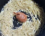 Foto del paso 1 de la receta: Fideos con chorizo y jamón..😋🤗