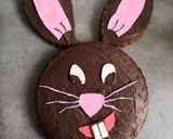 Une image de l'étape 4 de Gâteau au chocolat, lapin.