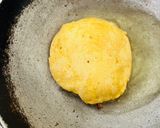 A picture of step 3 of Whole wheat flour masala puri.