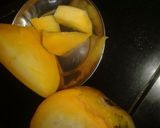 A picture of step 2 of Mango lassi.