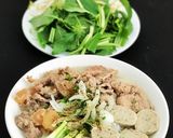 Hình bước làm 3 của món Phở Bò Thập Cẩm
