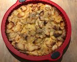 Une image de l'étape 5 de Gâteau de pommes de terre au reblochon.