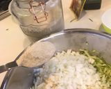 Foto del paso 4 de la receta: Hamburguesa de avena, zucchini y cebolla (vegana)