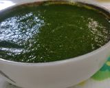धनिया चटनी (dhaniya chutney recipe in Hindi) रेसिपी चरण 3 फोटो