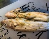 Une image de l'étape 3 de Merlans de ligne farcis à l'oseille et piments verts grillés.