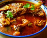 A picture of step 14 of Restaurant Style Goat Curry.