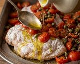 Foto del passaggio 3 della ricetta Petti di Pollo al Forno Mediterranei