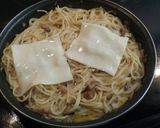Foto del paso 5 de la receta Espaguetis con setas a mi manera