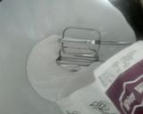 A picture of step 7 of Paint on chocolate cake.
