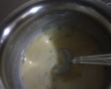 A picture of step 3 of Cheesy surti locho shots.