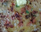 A picture of step 4 of Veg Chilla.