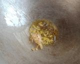 A picture of step 2 of Veg curd curry.