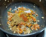 A picture of step 3 of Desi Chana sabji.