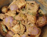 A picture of step 5 of Achari Paneer Tikka Masala.