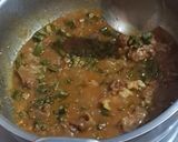 A picture of step 4 of Bhindi Gosht.