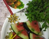 A picture of step 5 of Watermelon Chopsticks.