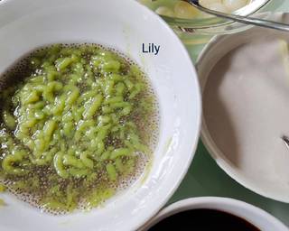 Cendol Sawi Hijau - Step 4