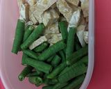 Foto langkah ke 1 dari resep Tempe kacang panjang pedas manis.