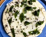 A picture of step 6 of Rava Dhokla.